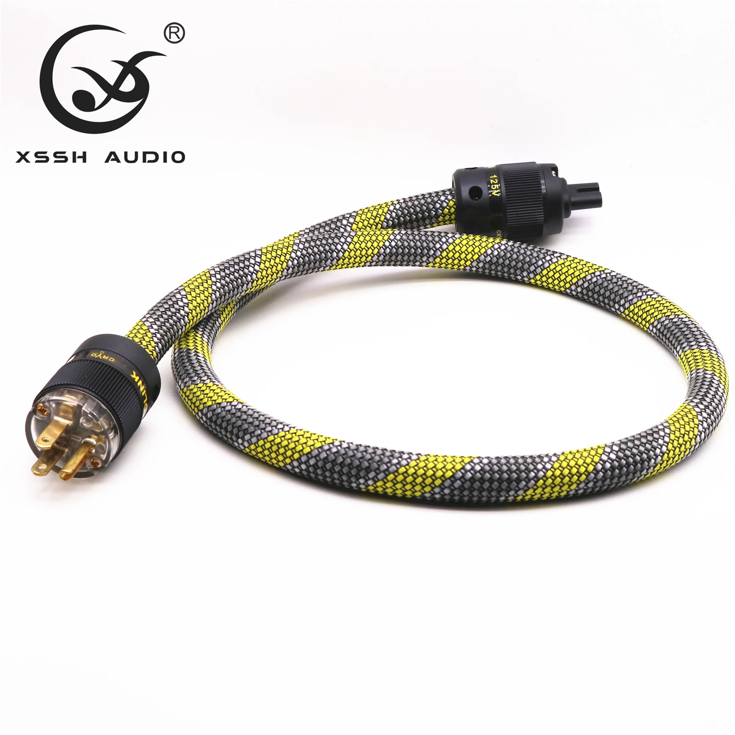 Hi-End US AC шнур питания Hifi аудио кабель питания ACROLINK FC-O8(G) Oyaide US+ 8 рис. 2 pin мощность коммутационный шнур - Цвет: Acrolink version