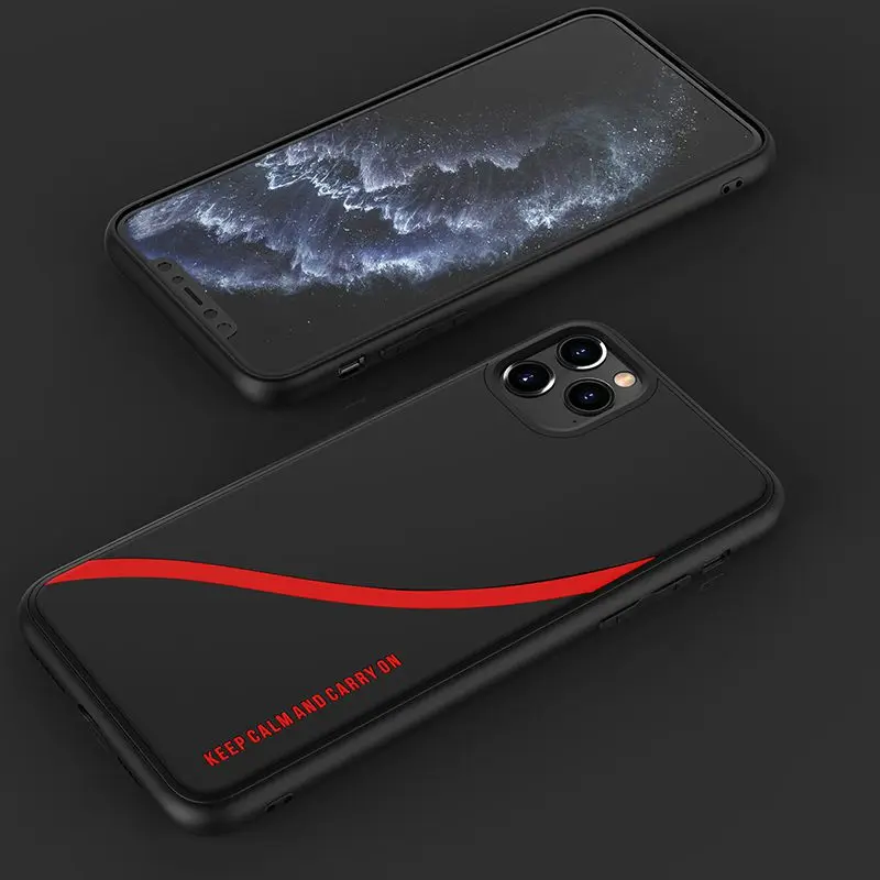 

For Iphone Xr Case Stripes For Iphone 11 Pro Max Anti Fall Silicone Pc Cover For Iphone X Xs Max 7 8 Plus Case