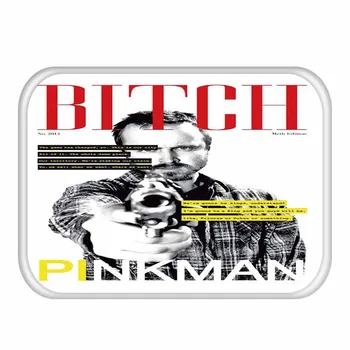 

40x60cm Cute Diy Print Floor Mat Bathroom Ground Mat Slip Door Bath Pad Rug Living Room Carpet Vintage Balck Letter