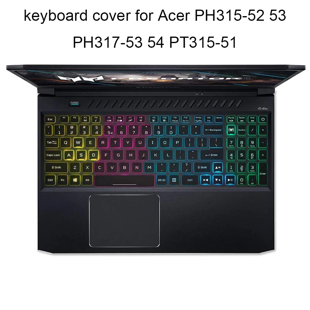 Keyboard Covers For Acer Predator Helios 300 Pt315 51 Ph317 53 54 Ph315 52 53 Keyboards Cover Clear Protective Film Anti Dust Keyboard Covers Aliexpress