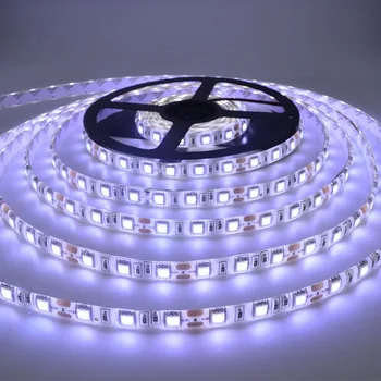 

5M 300LEDs LED Strip Super Bright 3528 SMD Green Blue Warm White Set Non-Waterproof Strips Light Ribbon Flexible DC 12V Lights