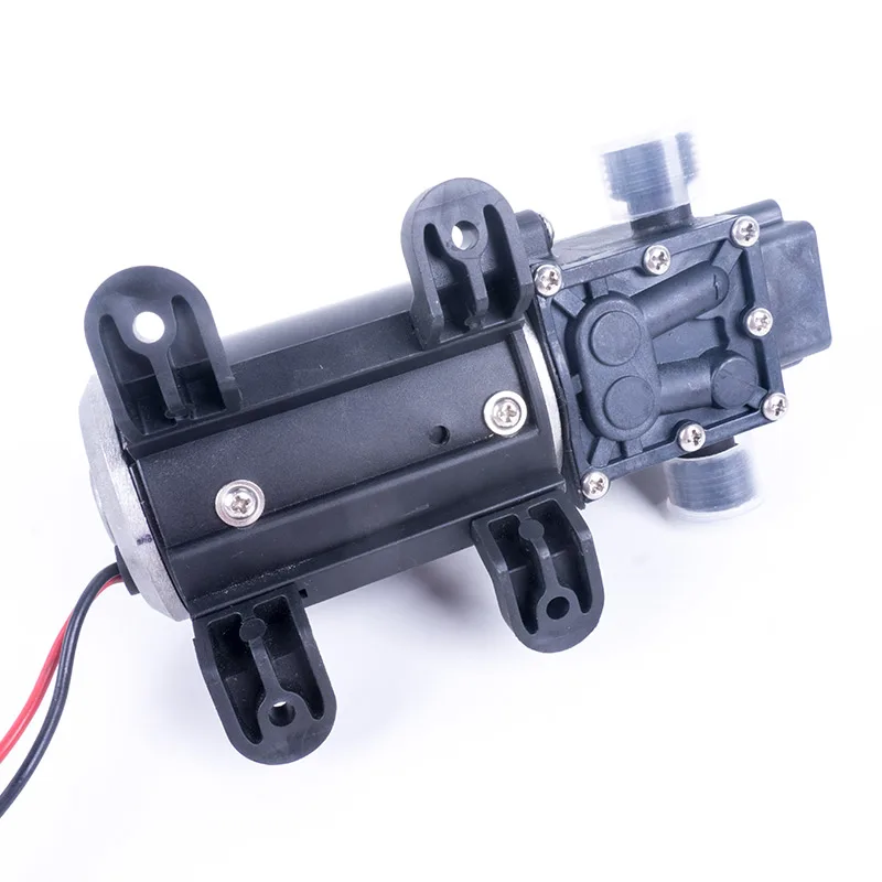 DC 24V 100W 1.1Mpa 130PSI 8л/мин сельскохозяйственный Электрический водяной насос высокого давления мембранный самовсасывающий насос контроль обратного потока