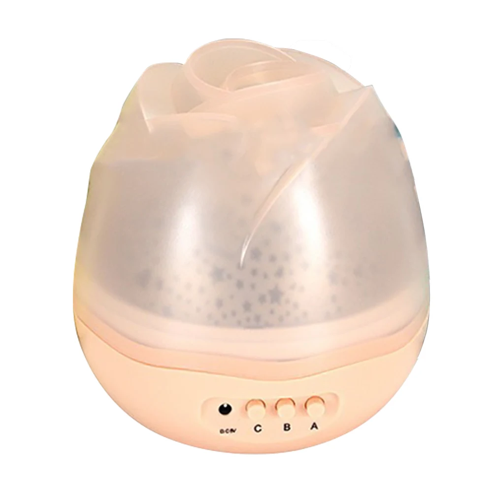 Small Bedsides 360-degree Rotating Star Decorative Kids Projection Lamp Romantic LED Bulb Gift Night Light Toys Bedroom Home