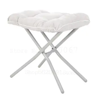 

Living Room Leisure Shoe-changing Stool Creative Footstool Multi-functional Outdoor Folding Stool Sofa Stool Footstool Small