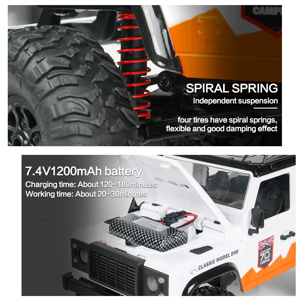 Высокая производительность MN-99 1/12 4WD RC автомобиль 2,4 Ghz внедорожный автомобиль RC Рок Гусеничный Кроссовый с фарой для взрослых и детей