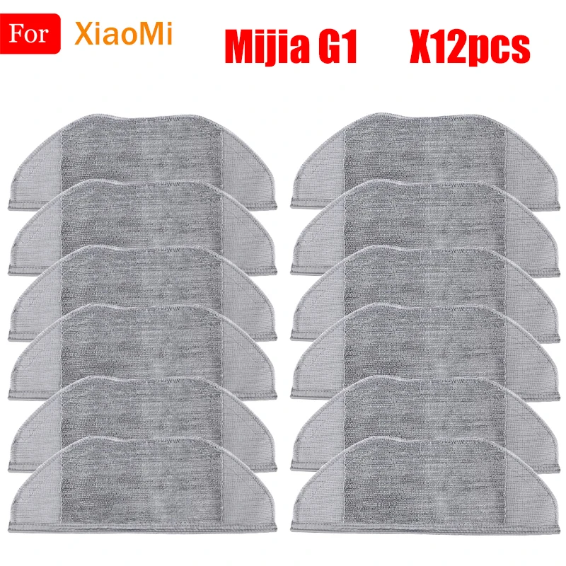 Dry Wet Mop Cleaner Cloth Accessories For XiaoMi Mijia G1 MJSTG1 Vacuum Robot Washable Dedicated Rag Parts | Бытовая техника