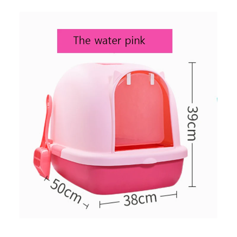 Pet Bedpan Toilet Anti-splash Cat Litter Box Cat Cats Tray With Spoon Clean Kitty House Plastic BOX Supplies Products For Pets Pet Bedpan Toilet Anti-splash Cat Litter Box Cat Cats Tray With Spoon Clean Kitty House Plastic BOX Supplies Products For Pets