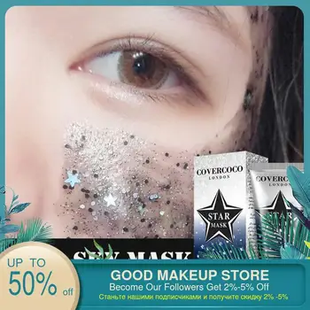 

Star Mask Glitter Peel Off Mask Blackhead Removal Mask Shrink Pores Firming Moisturizing Mask Oil Control Skin Care Mask