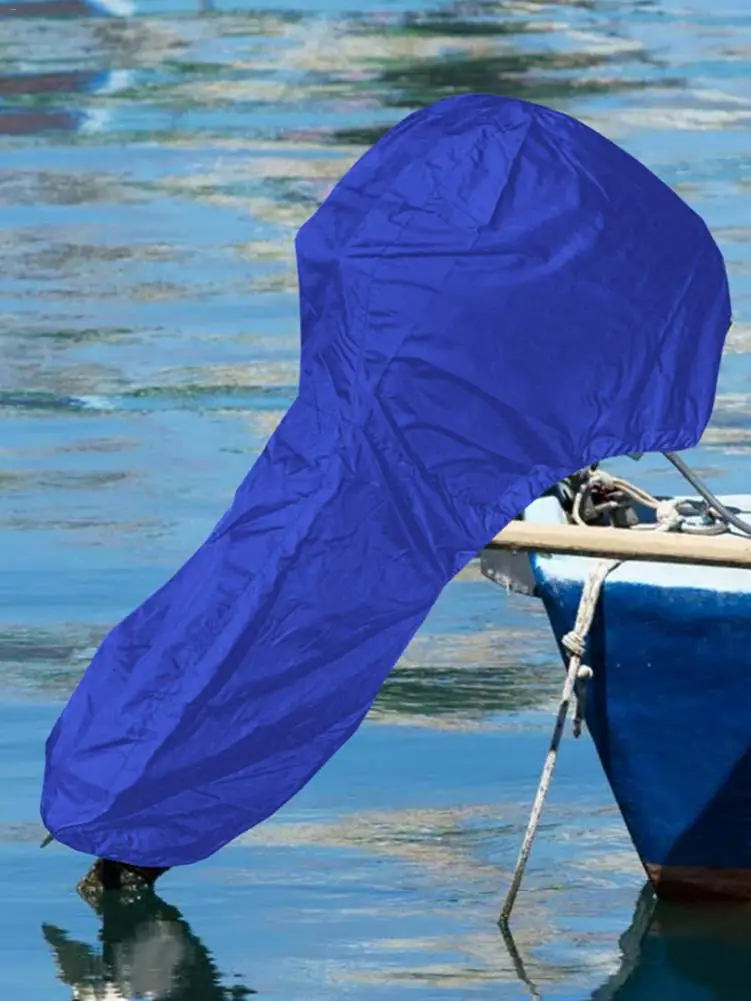 

Сверхмощная полноподвесная крышка двигателя лодки с сумкой для хранения, Сменные крышки для лодочного двигателя 420D, водостойкая ткань Оксфорд