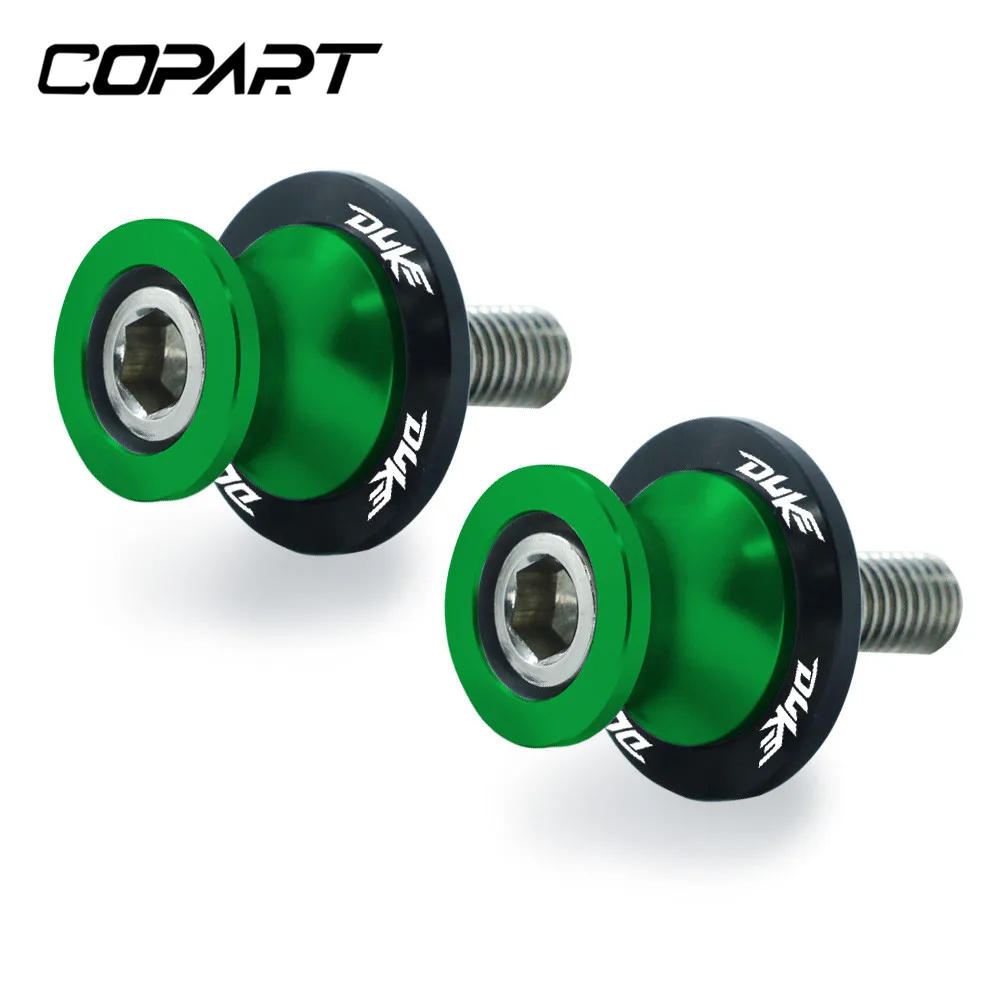 Для KTM Duke 125 250 200 390 690 990 2013- 2 шт. M10 мотоциклетные качели armslider катушки ЧПУ поворотный рычаг стенд винт