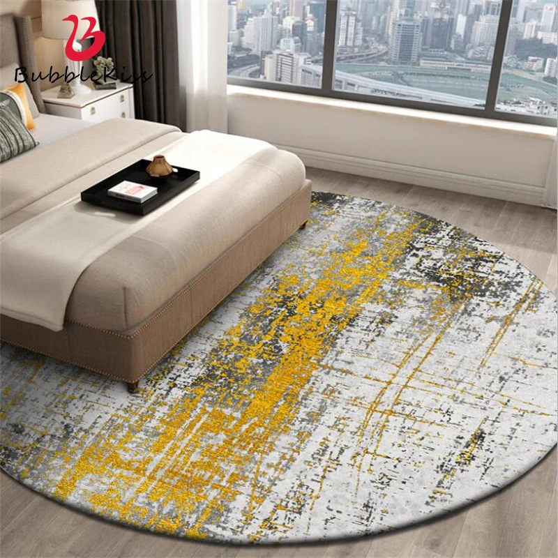 Bubble Kiss Creative Shoe-Shaped Carpet Color Printed Living Room