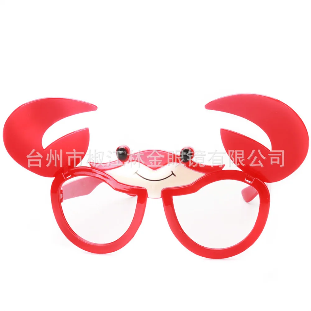 New Style Creative Crab Toy Glasses Party Glasses Supplies Photographic Prop Birthday Holiday Ball Dressing up Glasses