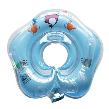 

Inflatable Baby Bath Swimming Neck Float Adjustable Safety Aids Circle Baby Swimming Neck Ring Baby Swimming Accessories