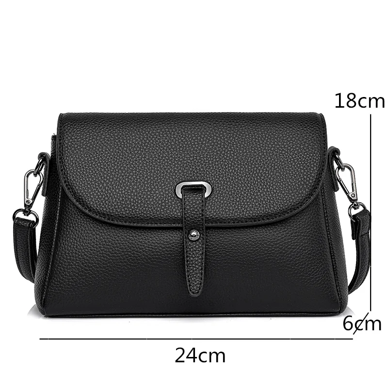 Hoge kwaliteit lederen handtassen damestassen merk vrouwelijke crossbody ontwerper natuurlijke koeienhuid vrouw schoudertas_voghion.com