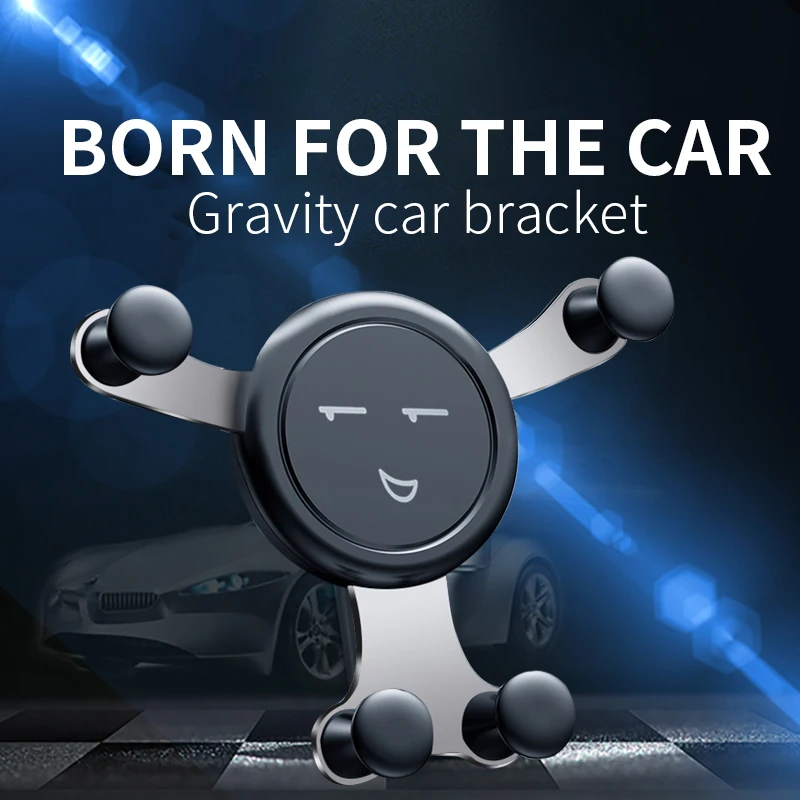 Креативный гравитационный Автомобильный держатель для телефона в автомобиле с