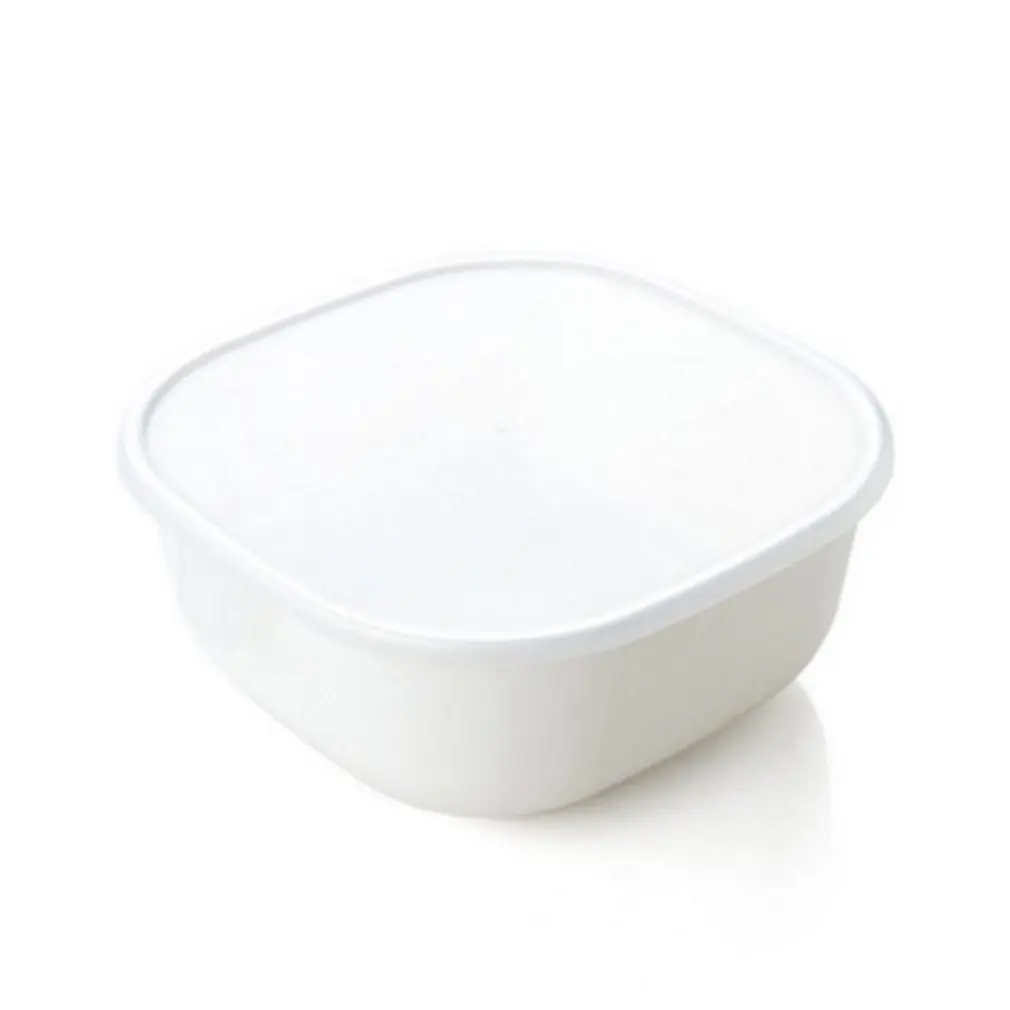 

Round Mini Refrigerator Crisper Storage Bowl PP Food Storage Box for Kitchen Seal Box Lunch Grains Tank Sorting Container