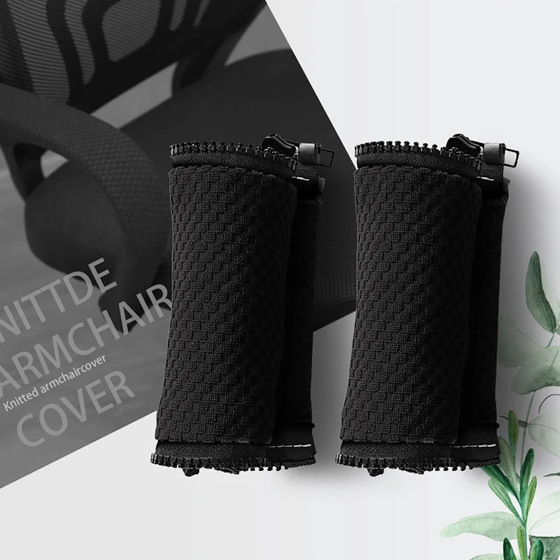 M/L/XL/XXL Size Big Elastic Armrest Cover With Zipper For Armchair Office Chair Washable Home Banquet Party | Дом и сад