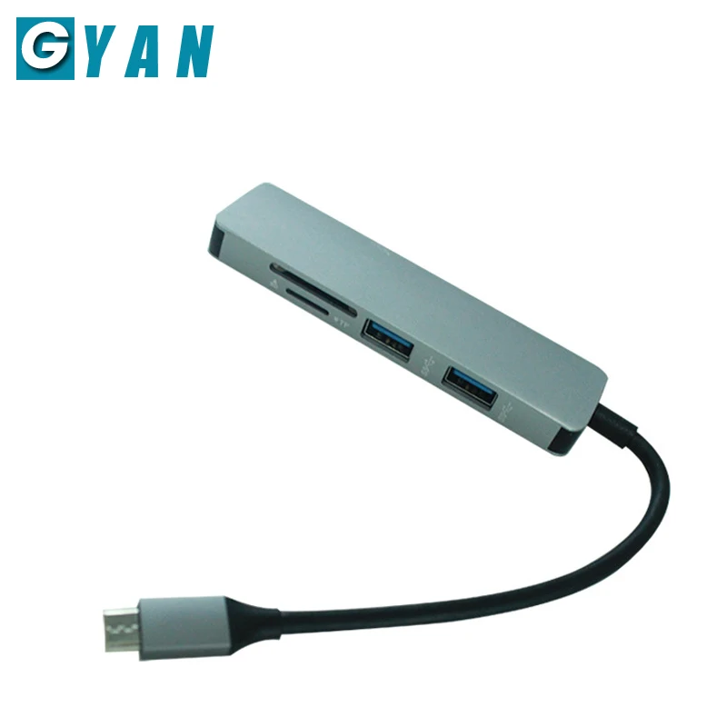 USB C адаптер 5в1 HDMI PD Thunderbolt 3 адаптер для samsung Galaxy S9/S8 huawei P20 Pro USB C концентратор Тип c док-станция