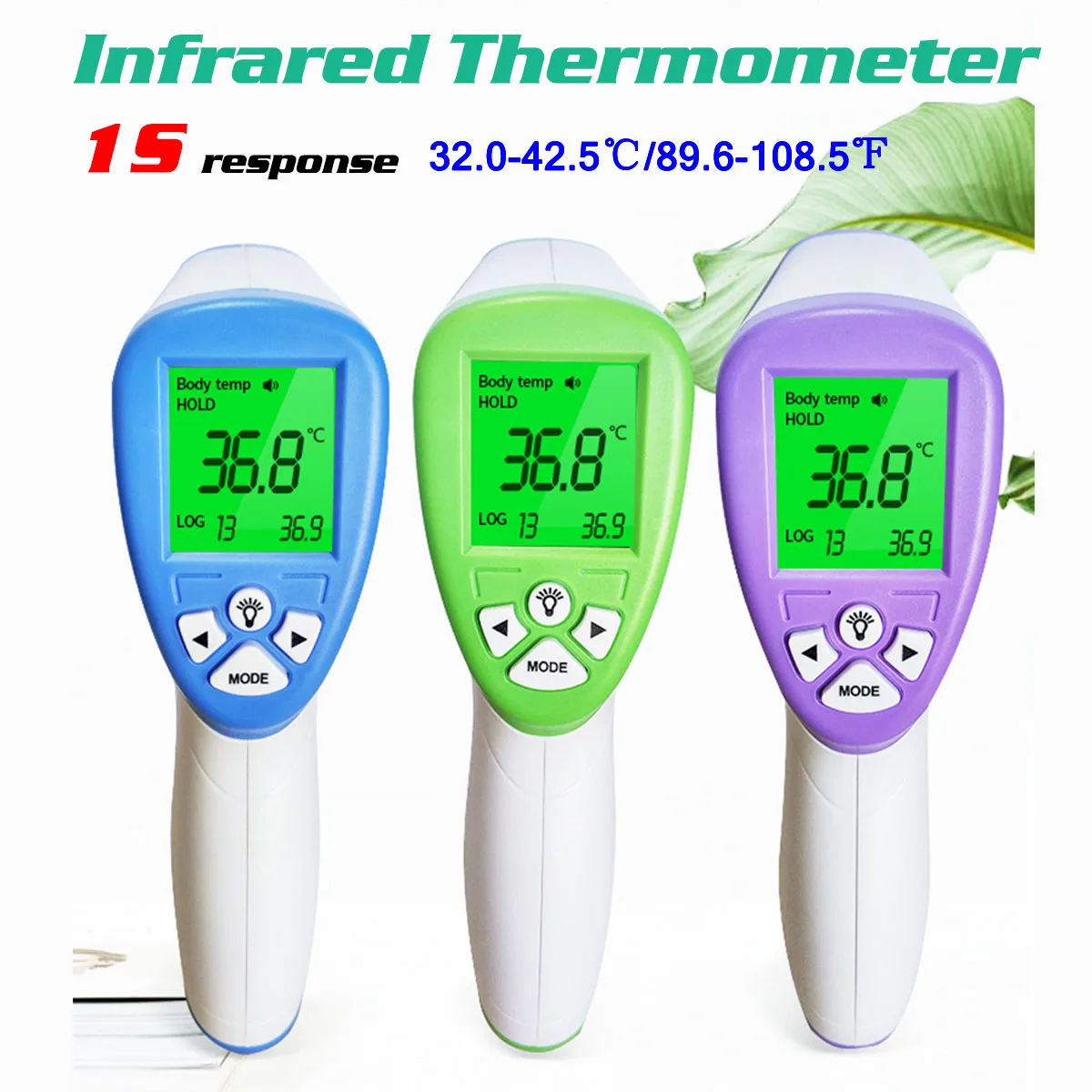 

Digital Thermometer IR Infrared Thermometer Non-contact Forehead Body Surface Temperature instruments Baby Thermometer