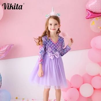 

Girls Dress Elegant New Year Princess Children Party Bow Knot Dress Wedding Gown Kids Dresses for Girls Birthday Party Dress