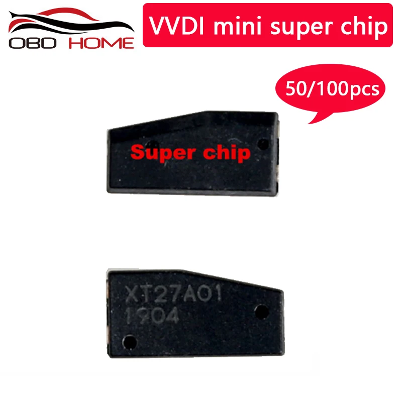 2/10/50/100 шт. VVDI супер чип XT27A01 XT27A66 транспондер для ID46/40/43/4D/8C/8A/T3/47 VVDI2 Key Tool/Mini Tool| |