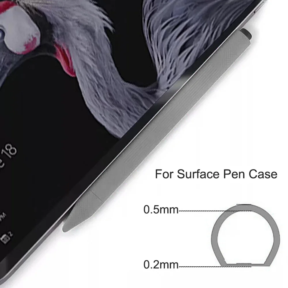 Силиконовый чехол для стилуса защитный чехол с крышкой для microsoft Surface Pen Полная защита Прочный чехол для стилуса