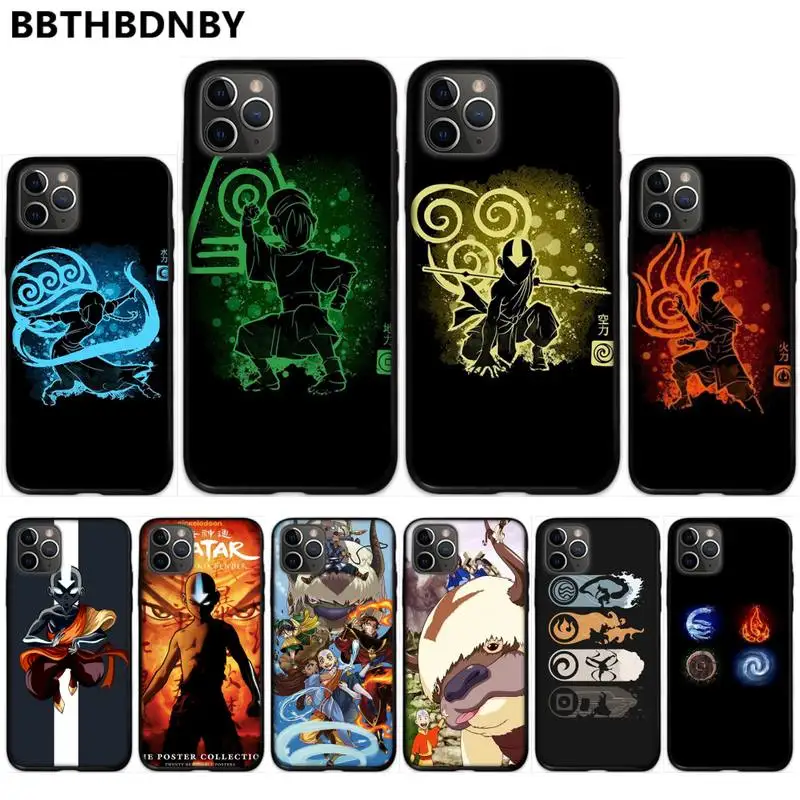 Avatar The Last Airbender Custom мягкий чехол для телефона iphone 5 5S SE 5C 6 6S 7 8 plus X XS XR 11 12 13 PRO MAX MINI |