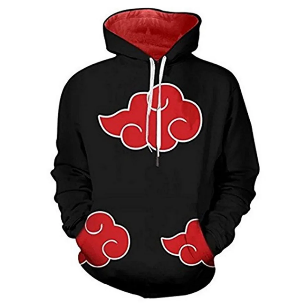 Japan Anime Naruto Akatsuki Red Cloud 3d Print Hoodie For Men Women Hooded Sweatshirt Winter Fashion Casual Tracksuit Cool Tops Hoodies Sweatshirts Aliexpress