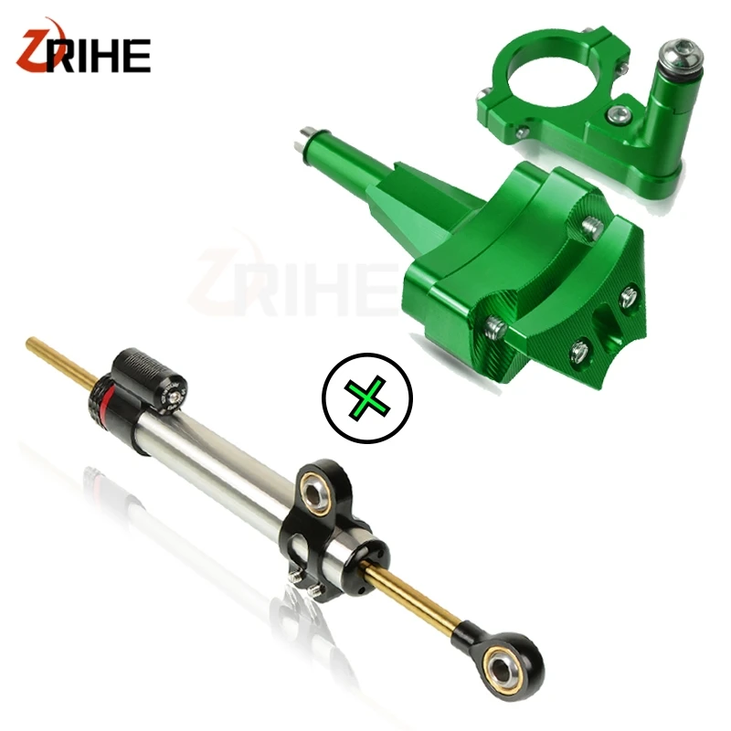Ninja 400 18-19 CNC Алюминиевые Регулируемые мотоциклы рулевая стабилизация демпфер Кронштейн монтажный комплект для Kawasaki ninja 400