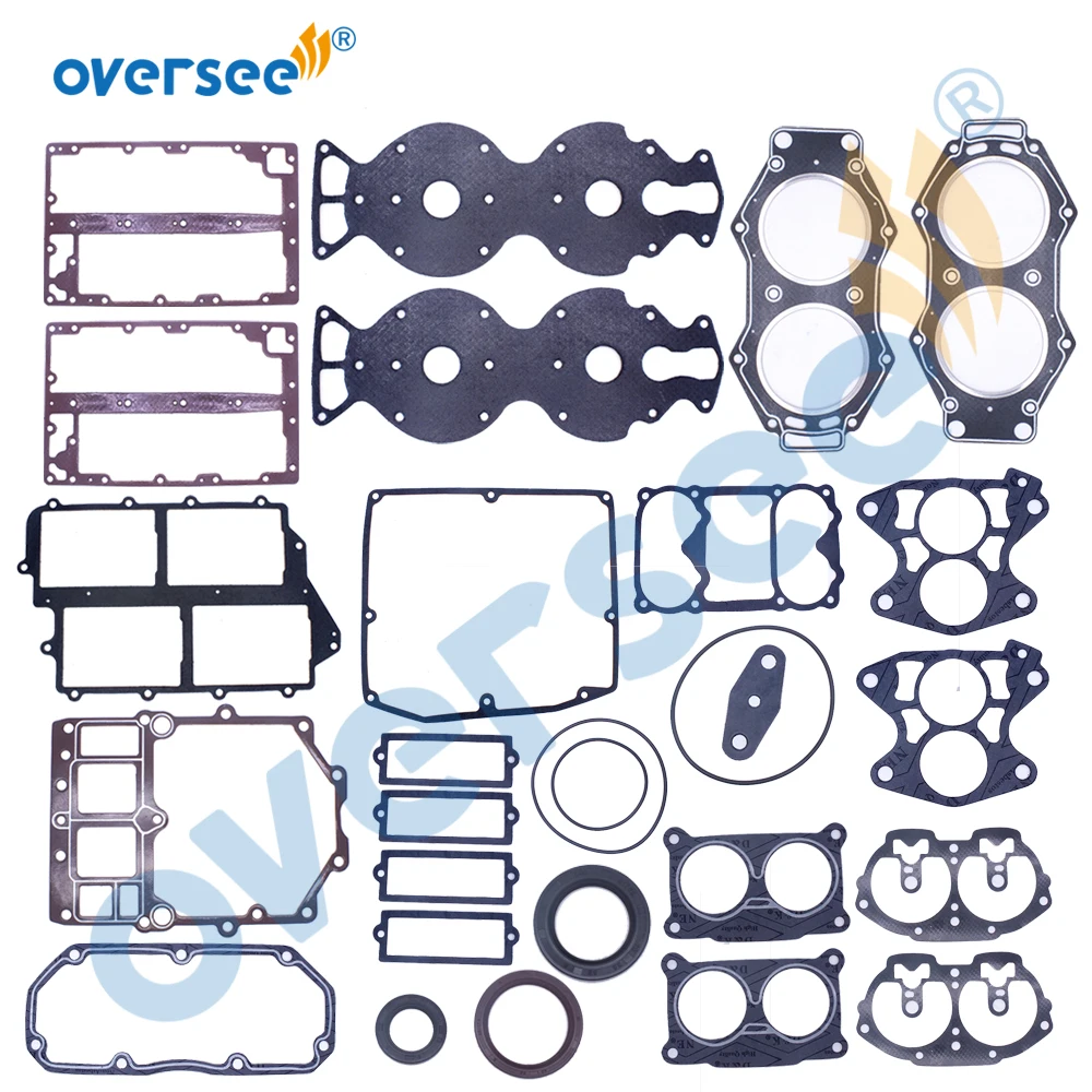 6F3-W0001 Power head Gasket Kit For Yamaha Outboard Motor 2 stroke 115HP 130 HP 6F3-W0001-A4;V4 Cylinder