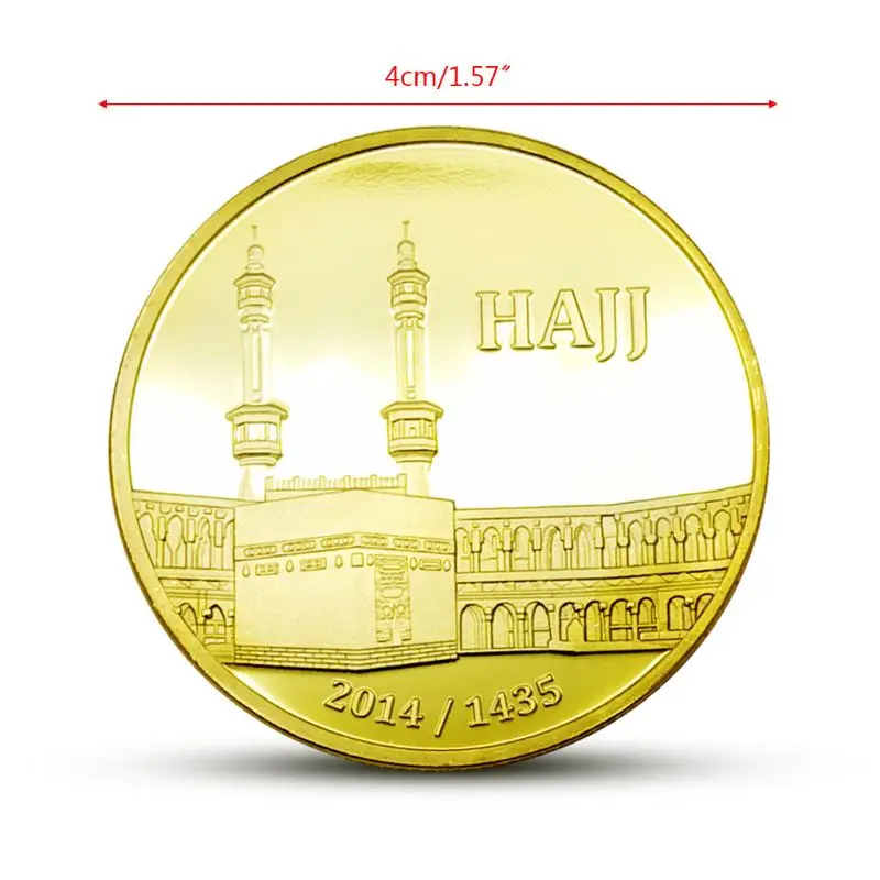 Eid Мубарак Мекка паломническая памятная монета Challenge благоприятный Рамадан