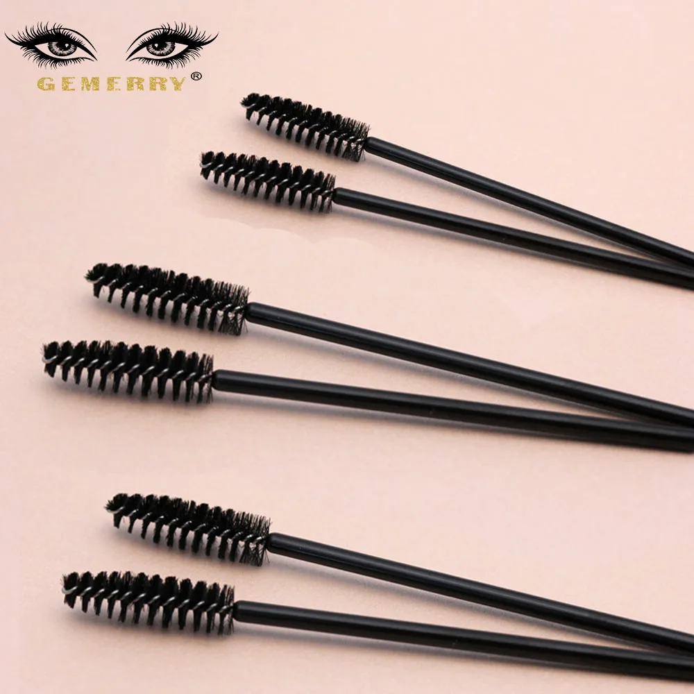 

New 50Pcs Eyelash Brushes Professional Make UP Brushes Disposable Eyelash Extension Cleaning Brush Makeup kit Brush Set
