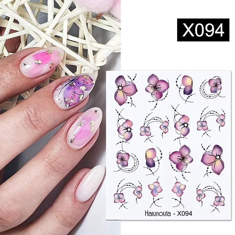 Nail Art Water Decals Stickers Transfers White Pink Spring Summer Roses  Flowers Floral Tulips - Etsy | Rose nail art, Nail art, Nail designs