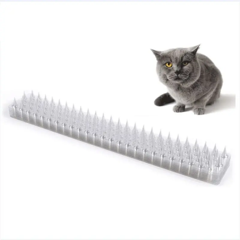 

Fence Wall Spikes Cat Animal Repellent Plastic Anti Theft Deterrent For Garden Fences Invader Bird Spikes Dog Repeller