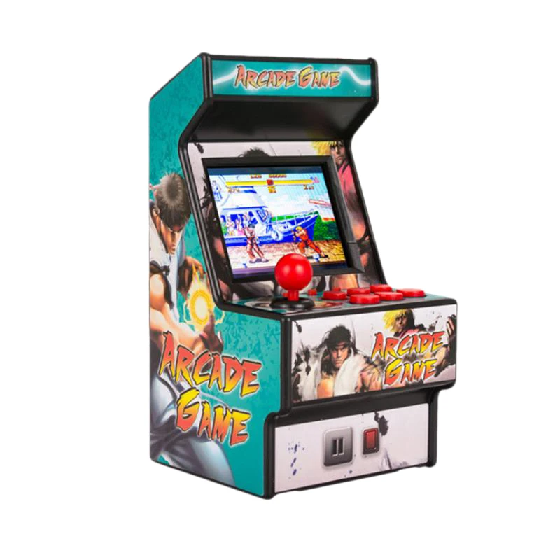 

ABGN Hot-Mini Arcade Handheld Game Console Classic Retro Game Console 16-Bit Console New Street Childhood Memory Overlord Family