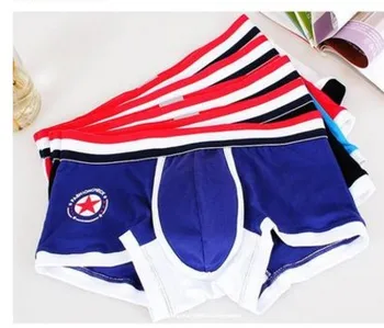 

wholesale low price high quality 5pcs/lots cotton Comfort men's boxers underwear 8uu