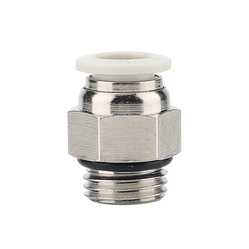 

Pneumatic Air Pipe Hose Connector PC4/6/8-02/01/03/04 with Seal Ring G Thread Quick Straight-through