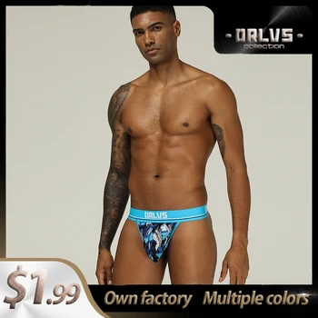 

ORLVS Jokstrap sexy Gay Men Underwear Thong Jockstrap Sissy Panties G String Mens Thongs String Men Lingerie OR301 18 Gay