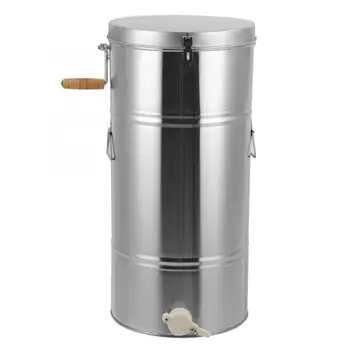 

2 Frame Stainless Steel Electric Bee Honey Extractor Honey Centrifuge Machine Beekeeping Honey Extractor Equipment Tool 25x45cm