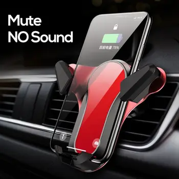 

10W Qi Wireless Car Phone Charger With Holder Fast Phone Charging Universal For iPhone 8 Plus X For Samsung Note 5 8