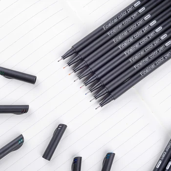 

12 24 36 48 60 Colors Marker Pens Fineliner 0.4mm Micron Liner for Metallic Marker Draw Pen Color Sketch Marker Art Set School