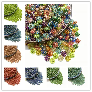 

200Pcs/Lot 4x6mm Acrylic Flying Saucer Shape Loose Beads With Holes DIY Bracelet Necklace Beads For Jewelry Making DIY Necklace