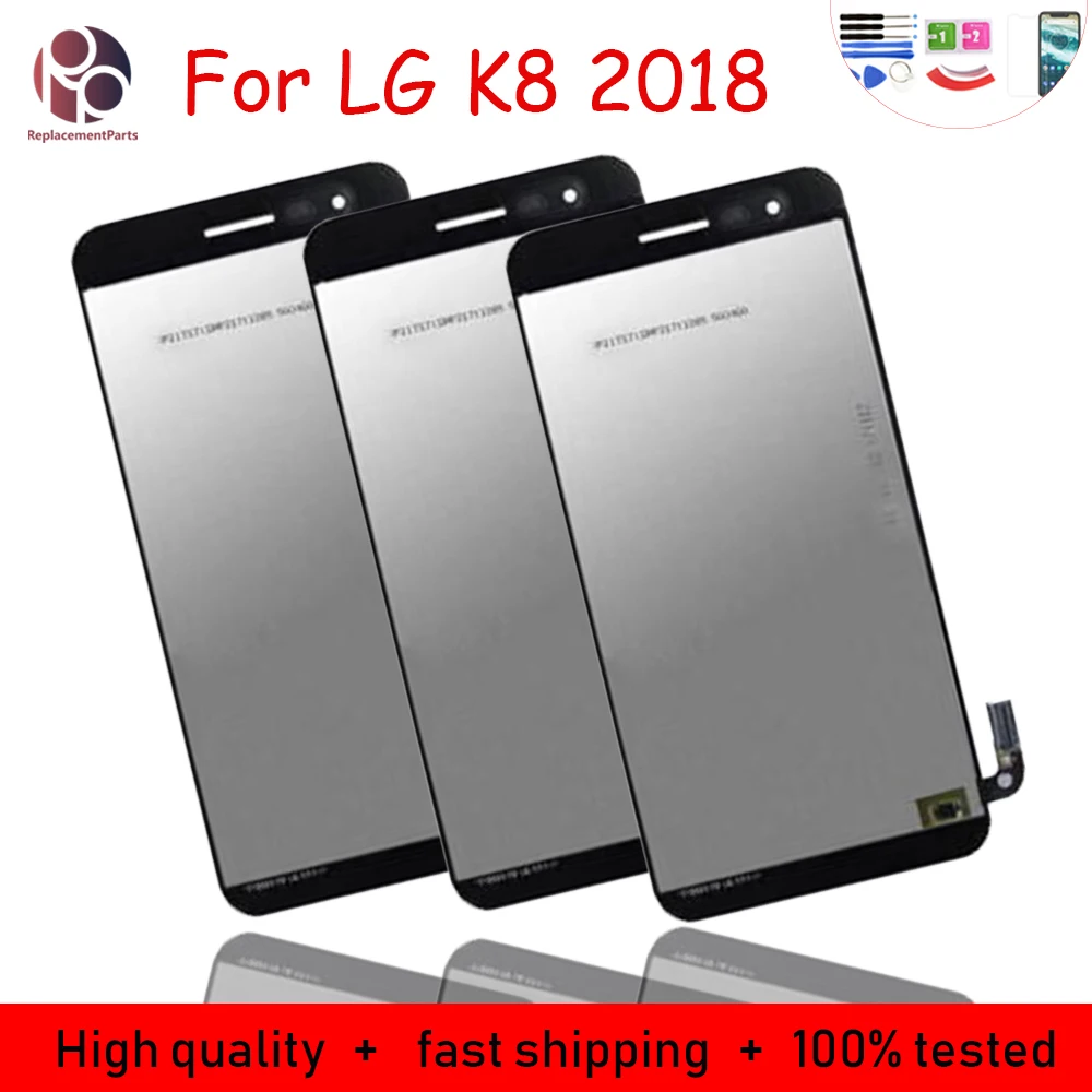 10 шт. для LG K8 SP200 X210 Aristo 2 Plus без битых пикселей ЖК-экран Сенсорная панель дигитайзер сборка