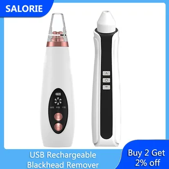 

USB Blackhead Remover Acuum Electric Nose Face Deep Cleansing Machine Acne Remover Black Spots Pore Cleaner T Zone Skin Care