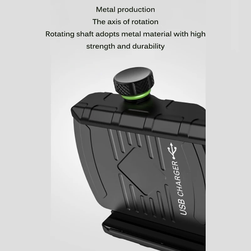 Мотоциклетный Автомобильный держатель для телефона с быстрым USB зарядным устройством водонепроницаемый мотоцикл 360 градусов руль зеркало крепление сотового телефона держатель
