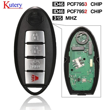 

kutery Smart Remote Key for NISSAN Altima Teana Maxima MURANO for Infiniti G25 G35 G37 Q60 FX35 FX37 QX70 FX50 315Mhz ID46