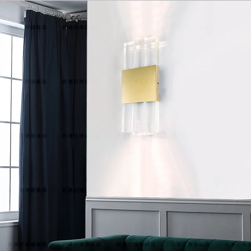 

Modern Wall lamp Metal Led Wall light for home/bathroom/bedroom/living room decor Glass shade wandlamp