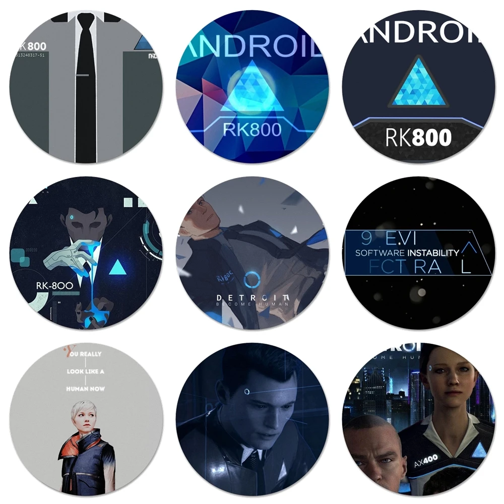 Детройт стать человеком Android RK800 Коннор Кара кухня домашний декор холодильник