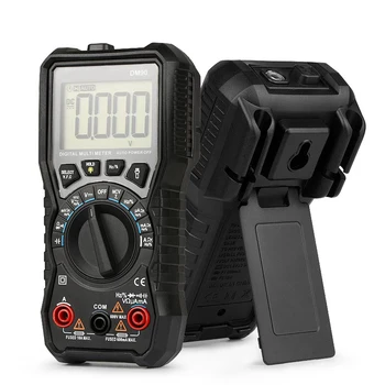 

DM90/DM90A Auto-range AC DC High-precision LCD Digital Multimeter Voltage Current Resistance Capacitance Meter
