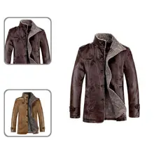 

Great Men Coat Pockets Warm Long Sleeve Men Coat Winter Coat Male Jacket